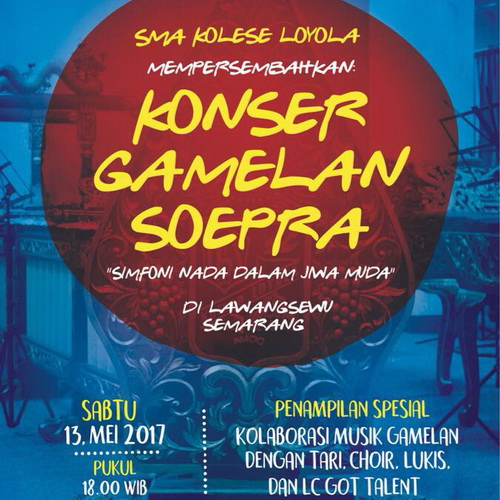 Poster Event Gamelan Soepra