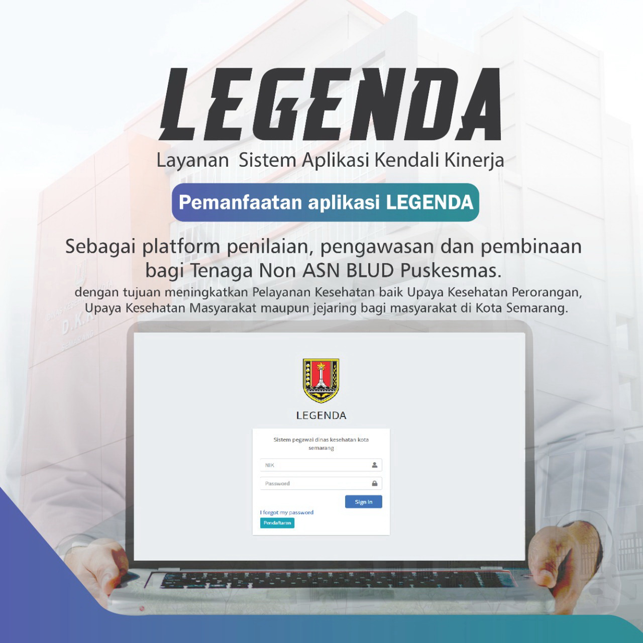 Aplikasi legenda dinkes semarang