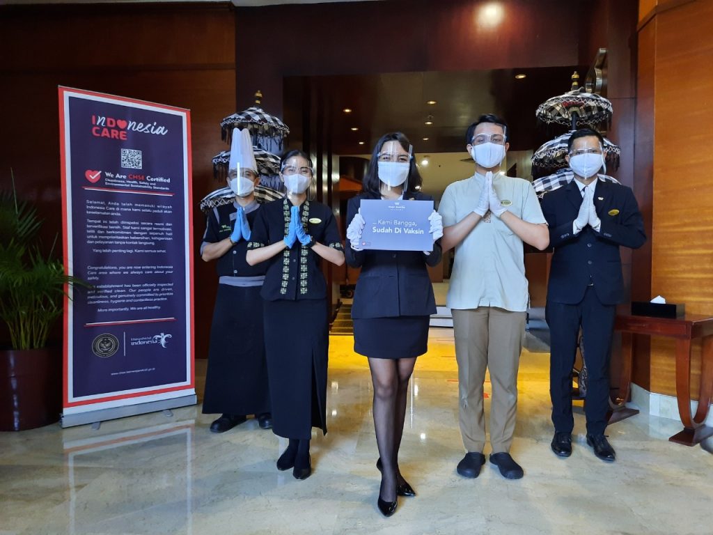 Pastikan Tamu Nyaman  Seluruh Karyawan Hotel Santika Premiere Semarang