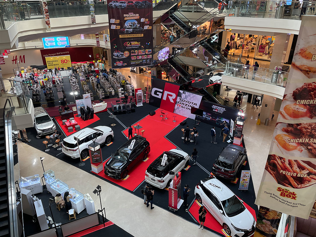 Pameran Mobil Toyota Paragon Semarang