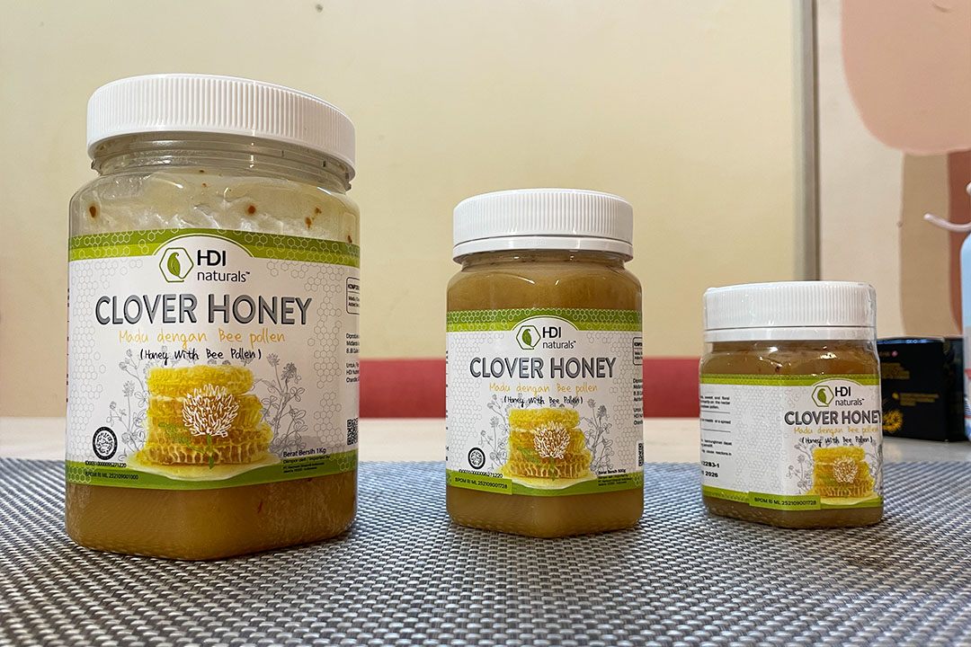 3 ukuran mody clover honey