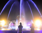 Taman Lampion & Dancing Fountain Ramaikan Jateng Fair