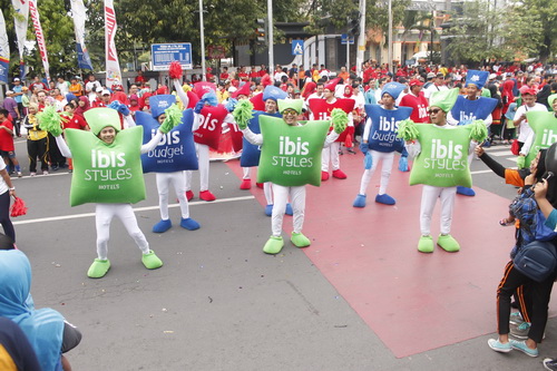 Hotel Ibis Sambut Semargres 2017 dengan Rombongan Bantal