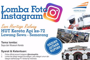 Lomba Foto Instagram PT Kereta Api Indonesia