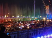 Inilah Jadwal Air Mancur Semarang Bridge Fountain Dinyalakan