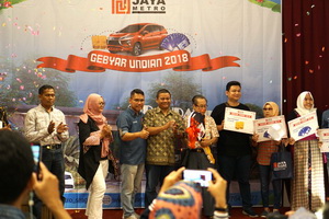 Jayametro Gelar Penarikan Gebyar Undian 2018 Dengan Hadiah Utama Mitsubishi Xpander